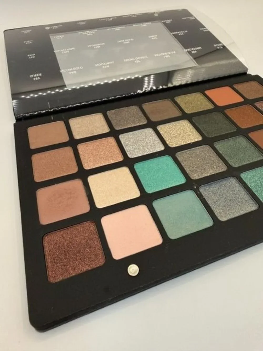 Natasha Denona 28 Green Brown Eyeshadow Palette 28 Pan Discontinued Rare